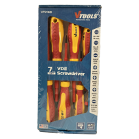 ست پیچ گوشتی 7 عددی عایق برق Vtools