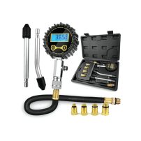 کمپرس سنج دیجیتالی بنزینی با چهار آداپتور PSI ۰-۲۰۰ مدل A1015B