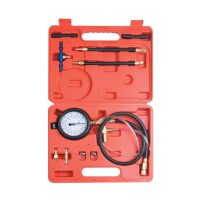 کيت تست فشار بنزين انژکتور با سوپاپ اطمینان PSI 0-100 مدل A3022